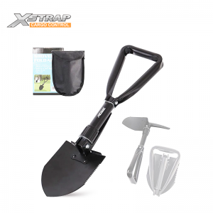 18.25″ Portable Folding Shovel Spade Carbon Steel Lightweight Trenching Tool