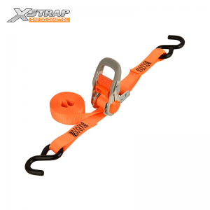 Xstrap 3,000LBS 1-1/16″x12FT Ratchet Tie Down with S hooks