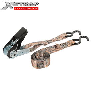 Xstrap 1inch 10ft Light Duty Camouflage Ratchet Tie Down Straps