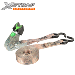 Xstrap Deer Design Heavy Duty Ratchet Tie Down Straps with Hooks