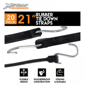 21 inch EPDM Rubber Tie Down Straps