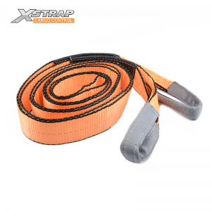 30,000LBS 3″x20FT Heavy Duty Tow Strap With Cordura Eyes