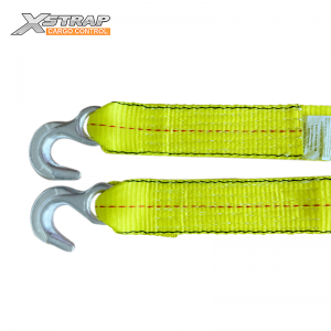 10,000LBS 2″x30FT Heavy Duty Tow Strap With Hook