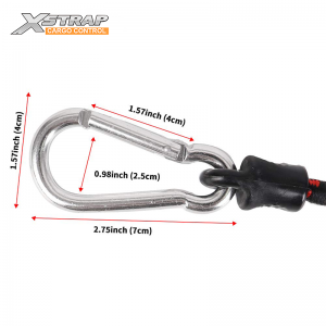 Heavy Duty Bungee Cords With Carabiner Hooks #XS002