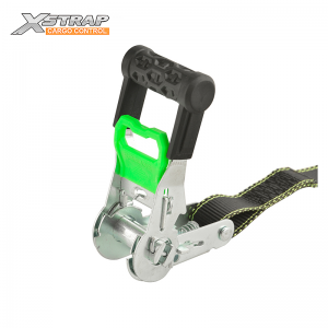 Xstrap 3,000LBS 1″x15FT Ratchet Tie Down Strap with Hooks