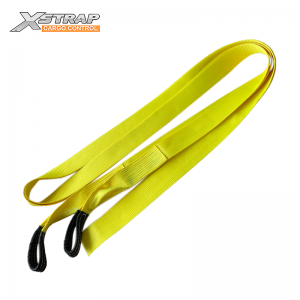 Correia de reboque resistente de 15.000 LBS 3 ″ x30FT com olhos de Cordura # XS41100