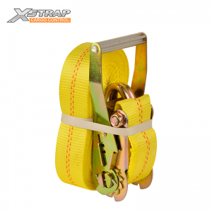 Correa de amarre con trinquete de 10,000LBS 2 ″ x25FT # XS13101